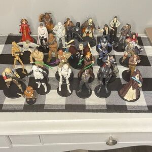 Star Wars Disney Lot of 28 Cake Toppers Collectibles‎